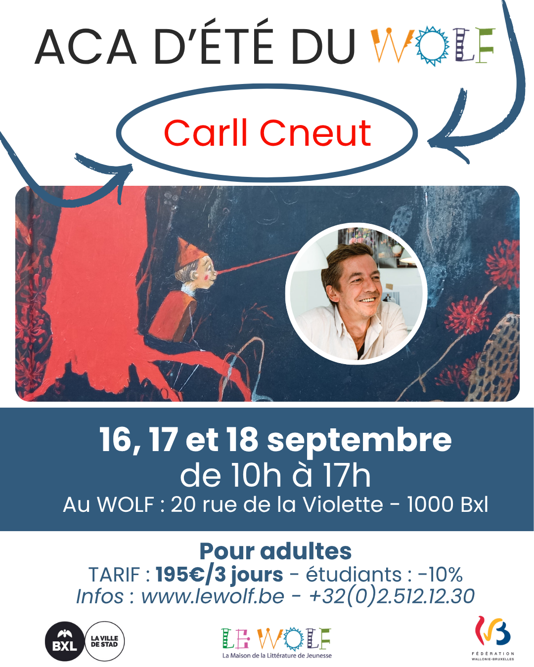 WOLF Summer Academy: Carll Cneut