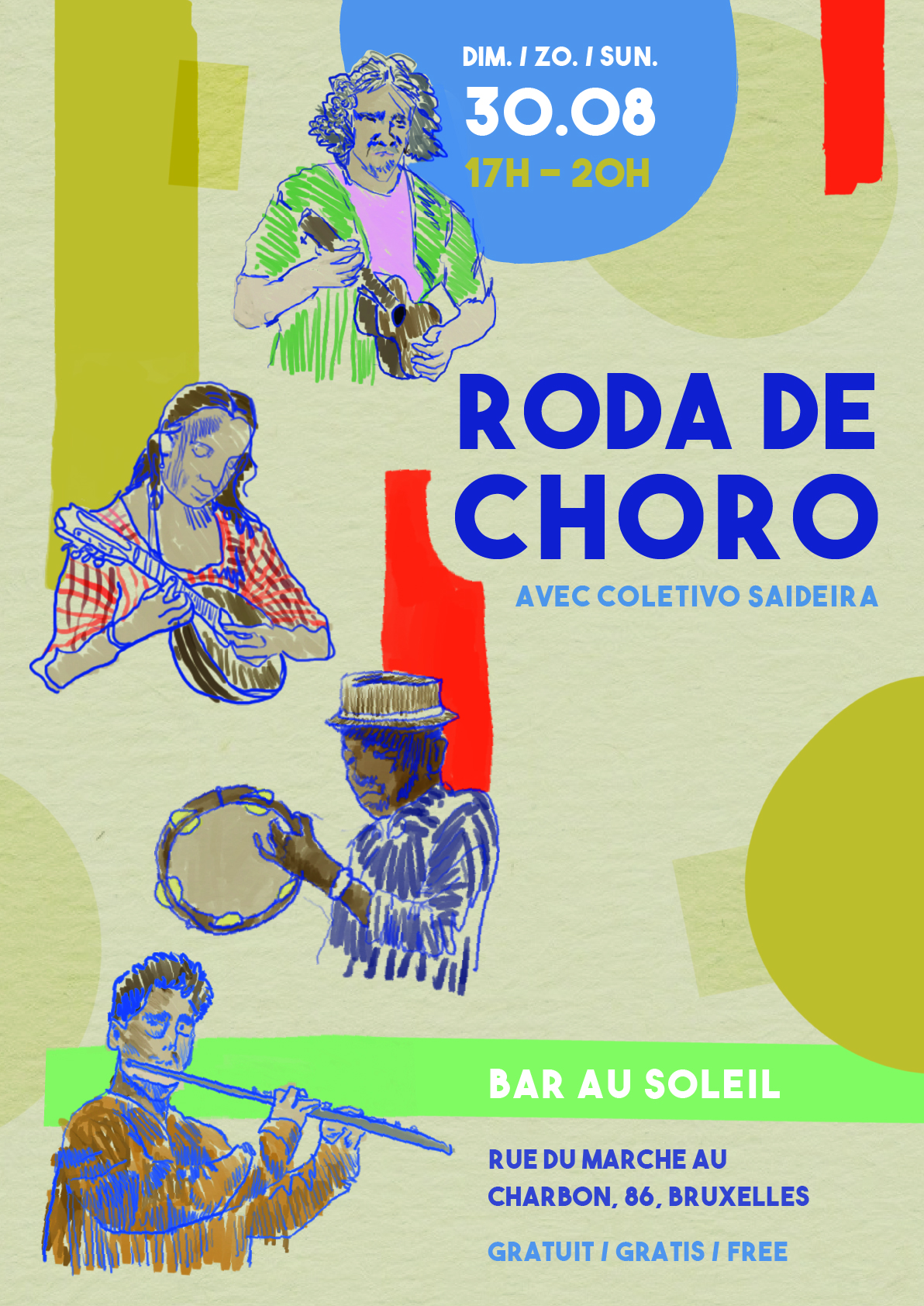 Roda de Choro avec Coletivo Saideira
