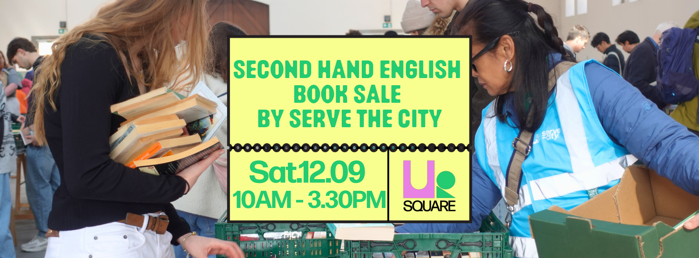 Second Hand English Book Sale By Serve The City
