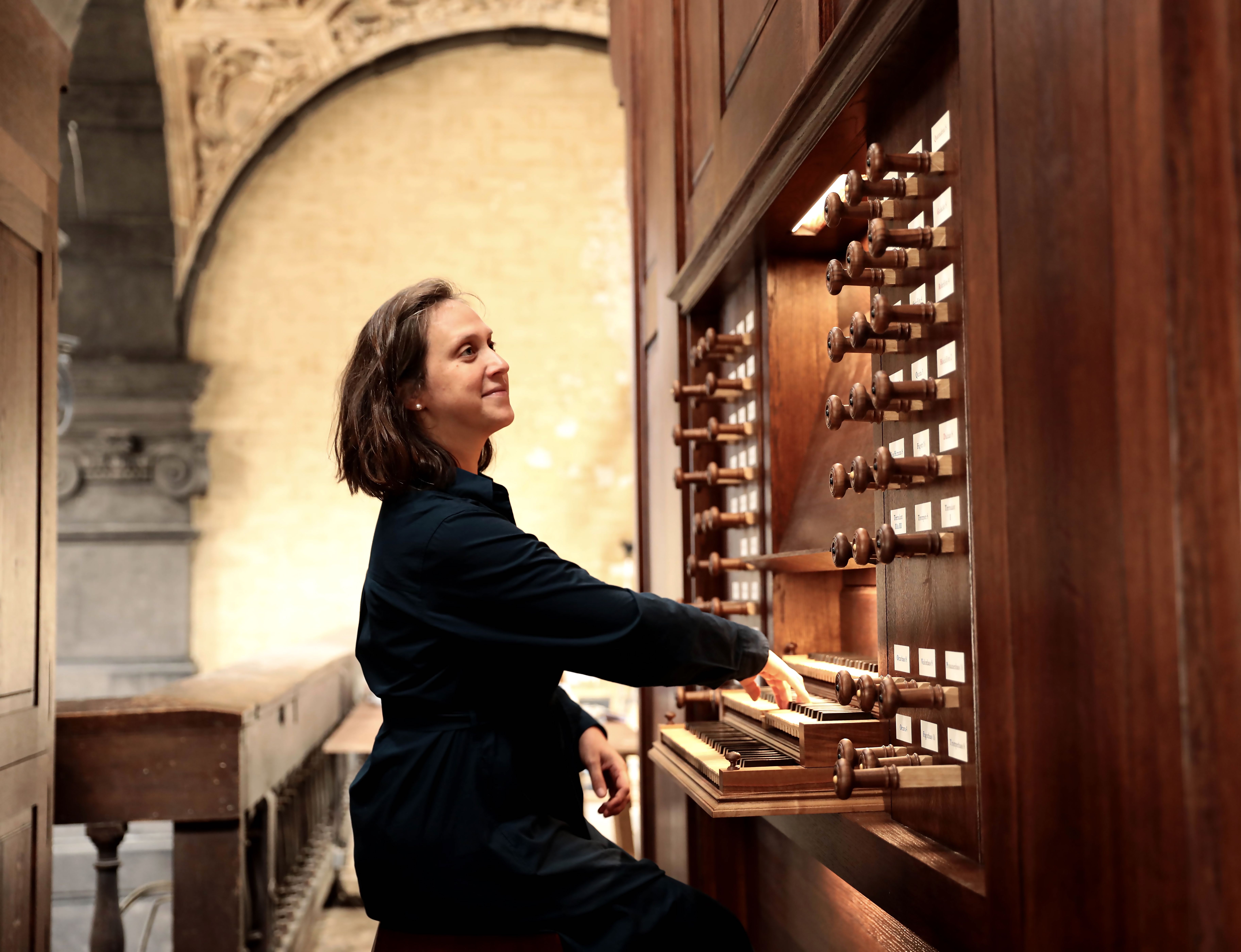 L’organiste Cindy CASTILLO au Festival du Béguinage