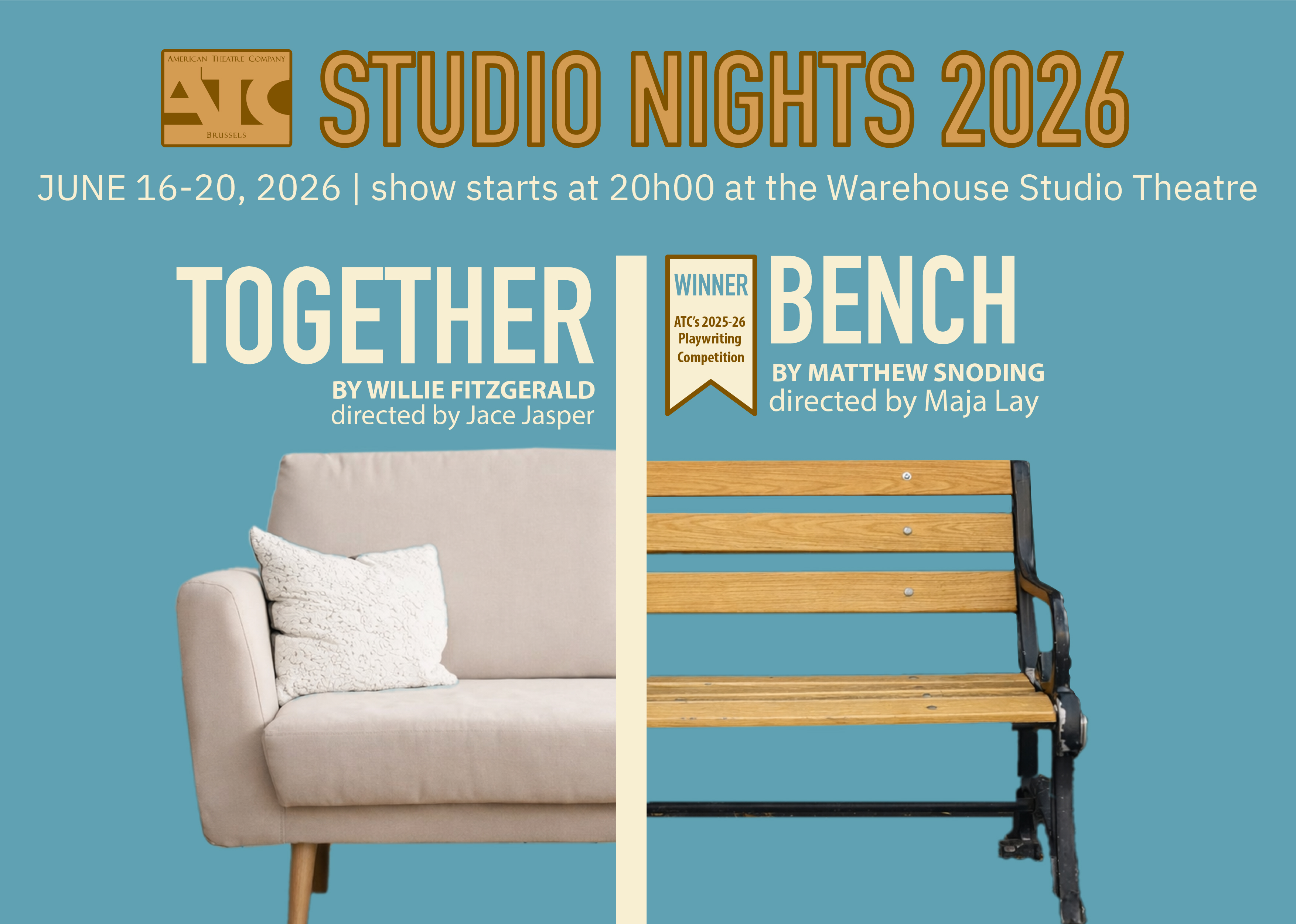 ATC Presents Studio Nights 2026: Together & Bench