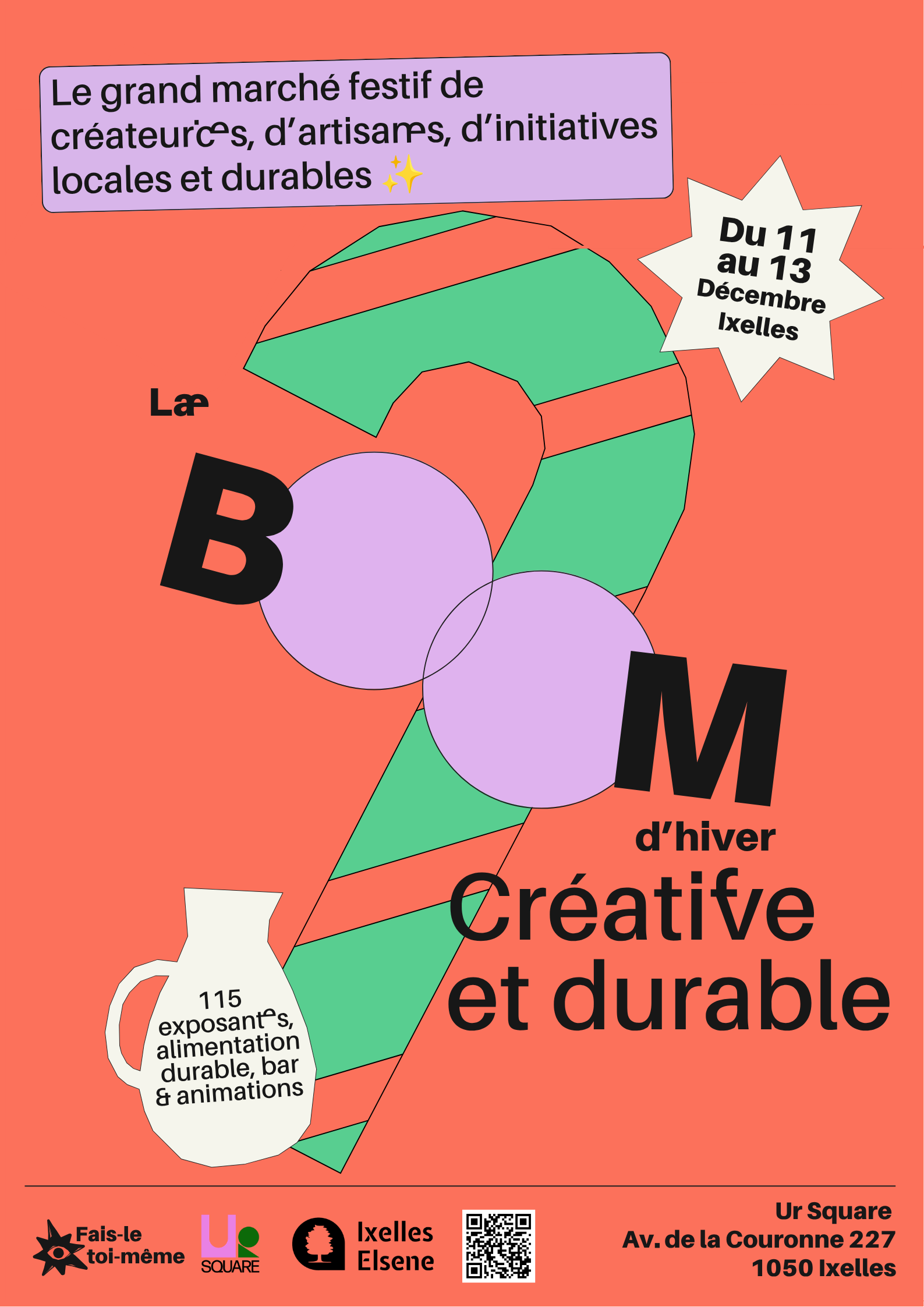 Marché d’hiver – BOOM Marché créatif et durable – Winter market