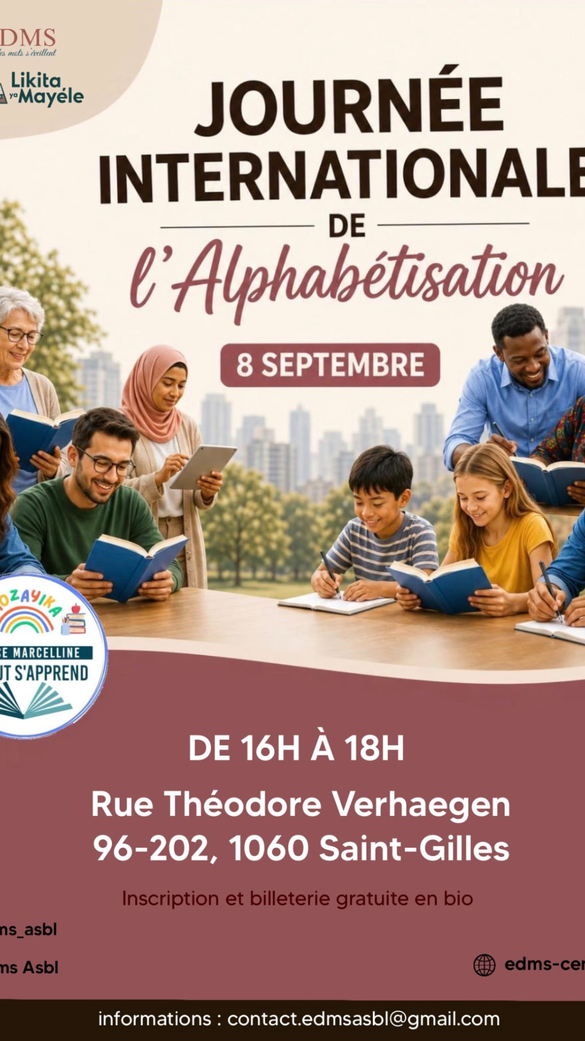 Fête de la journée internationale de l'alphabétisation