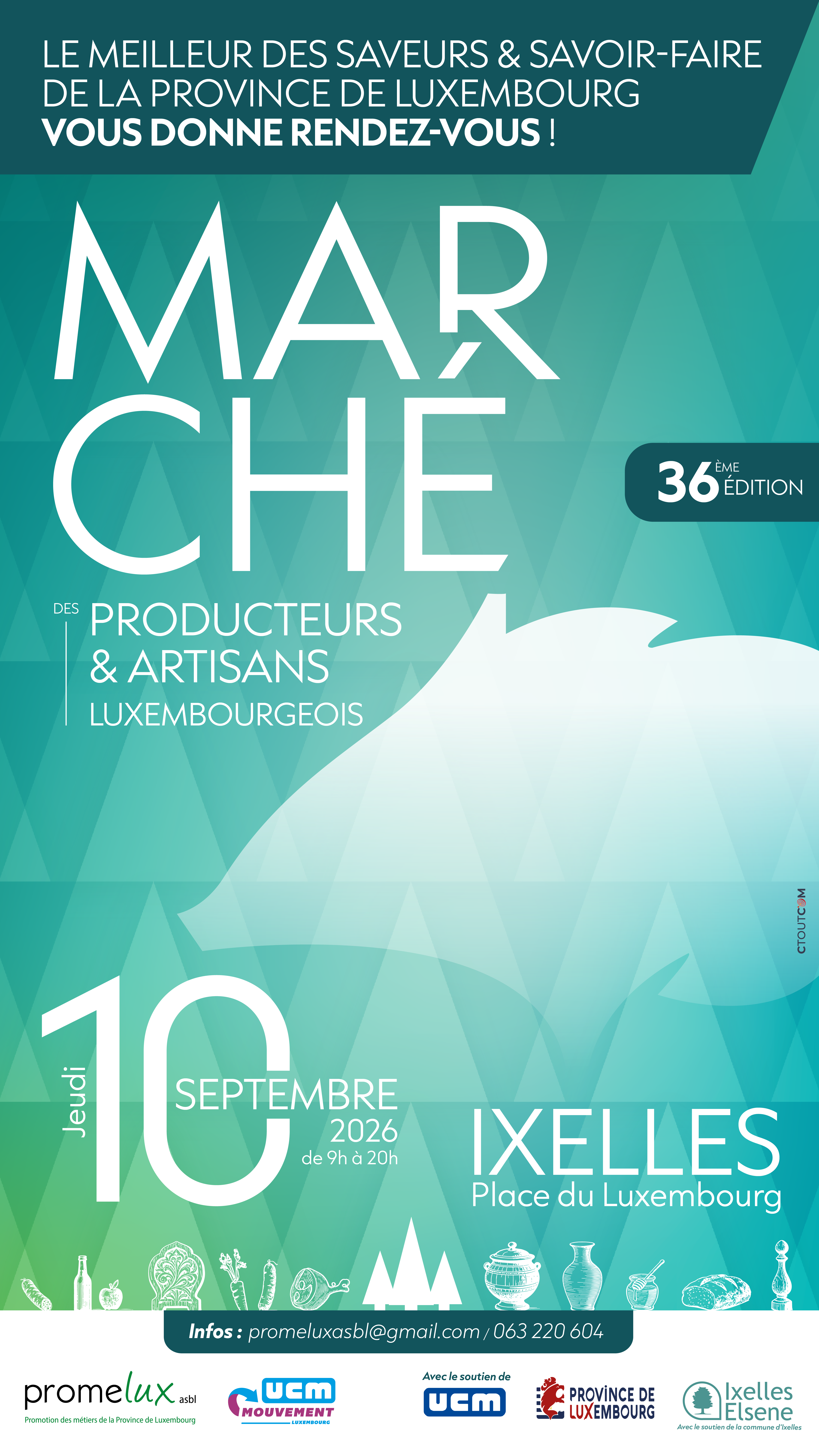 Marché des Producteurs & Artisans luxembourgeois - 36ème édition