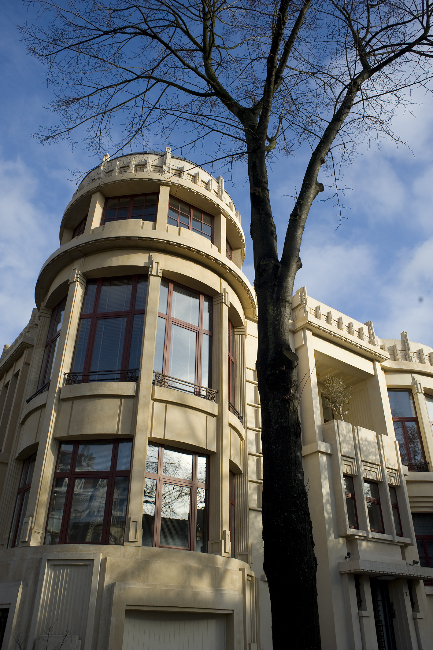 Quartier Coghen : entre Art Déco et Modernisme — Angle de l'avenue de l'Echevinage et de l'avenue de Fré