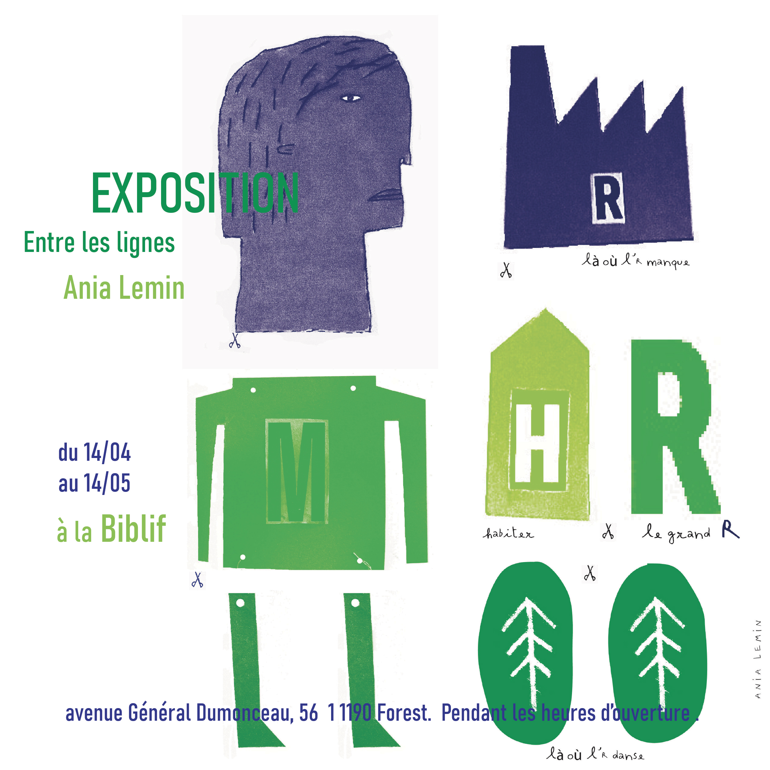 Exposition :  Entre les lignes