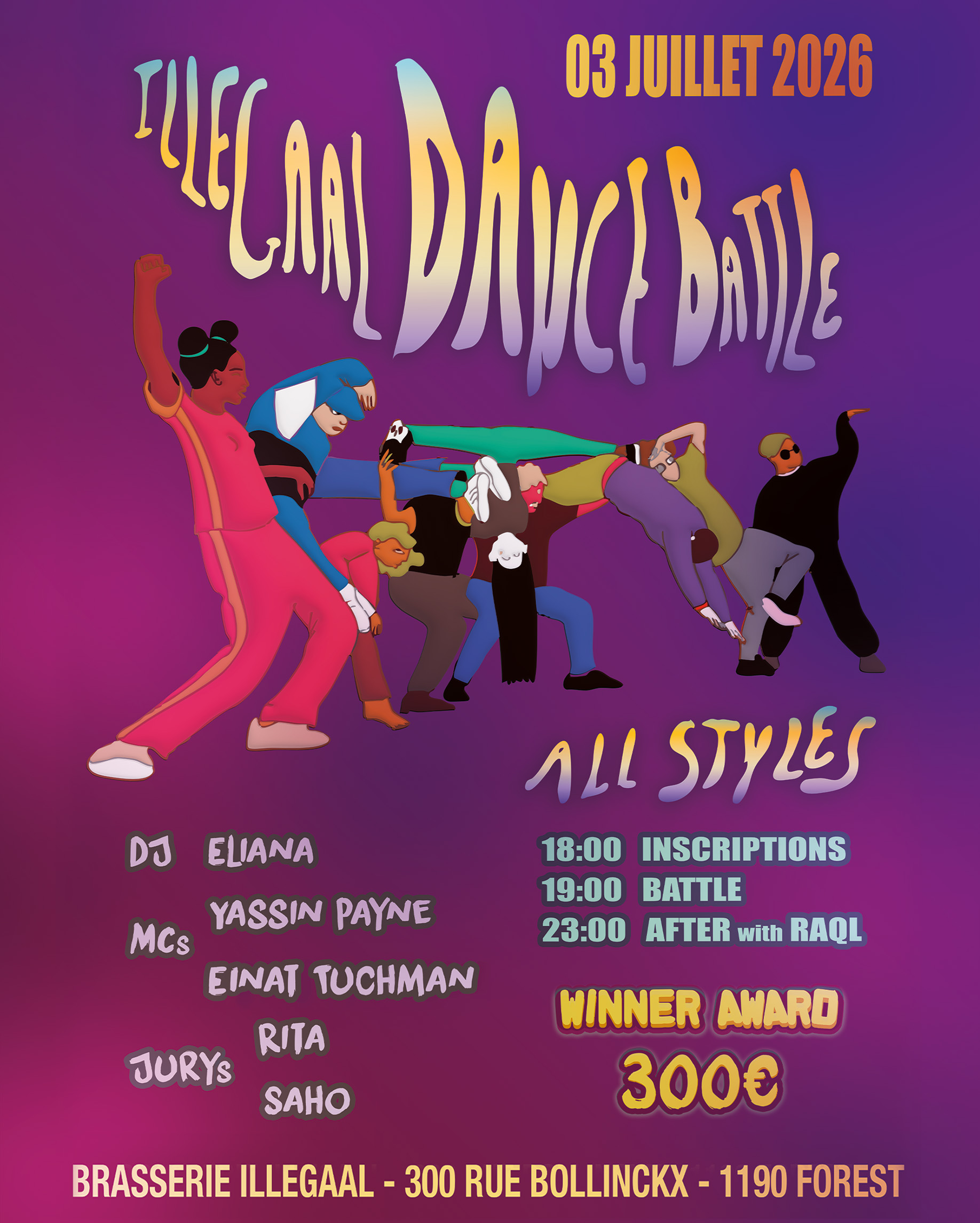 Illegal Dance Battle All Styles