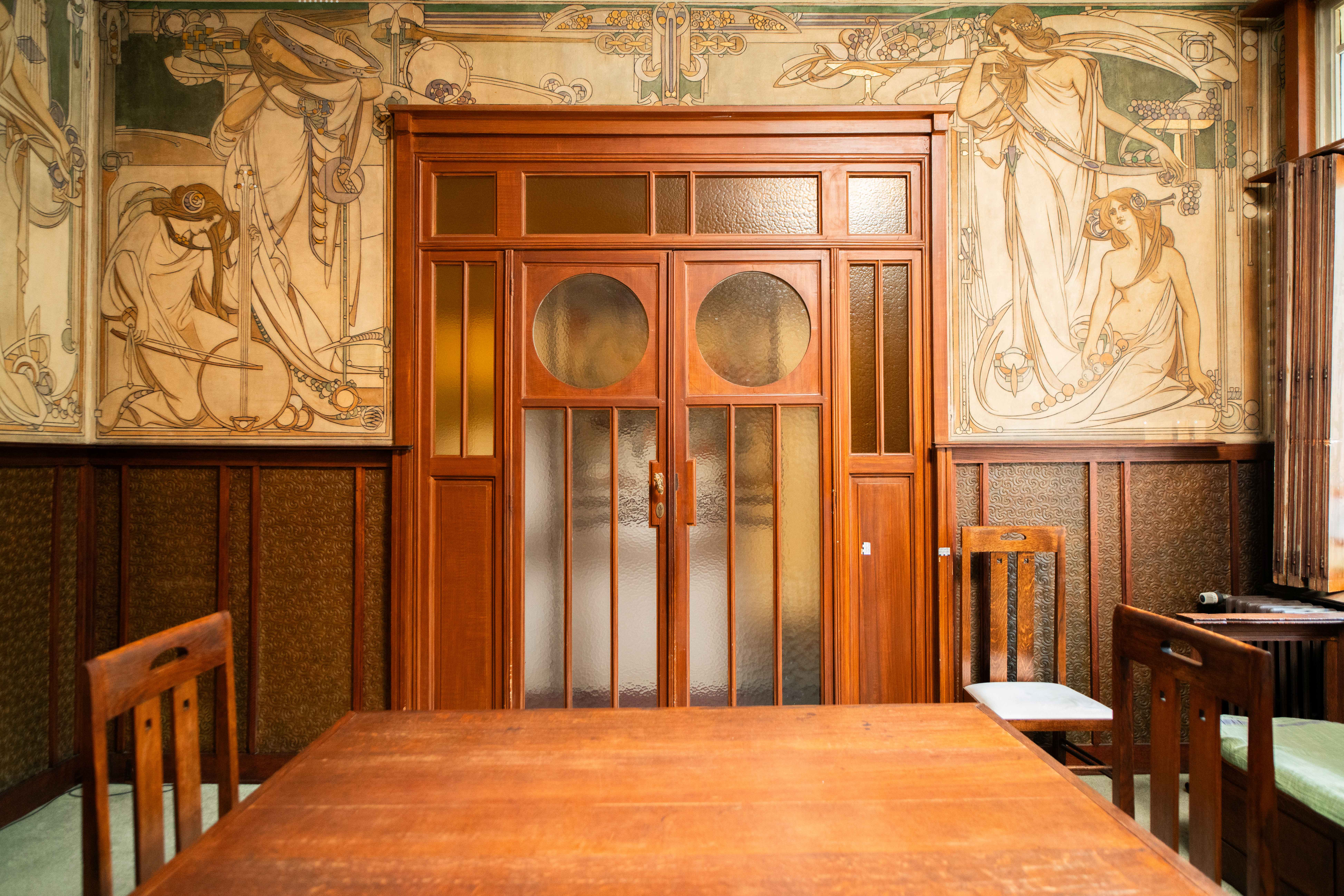 Ontdek de Art nouveau sgraffitotechniek