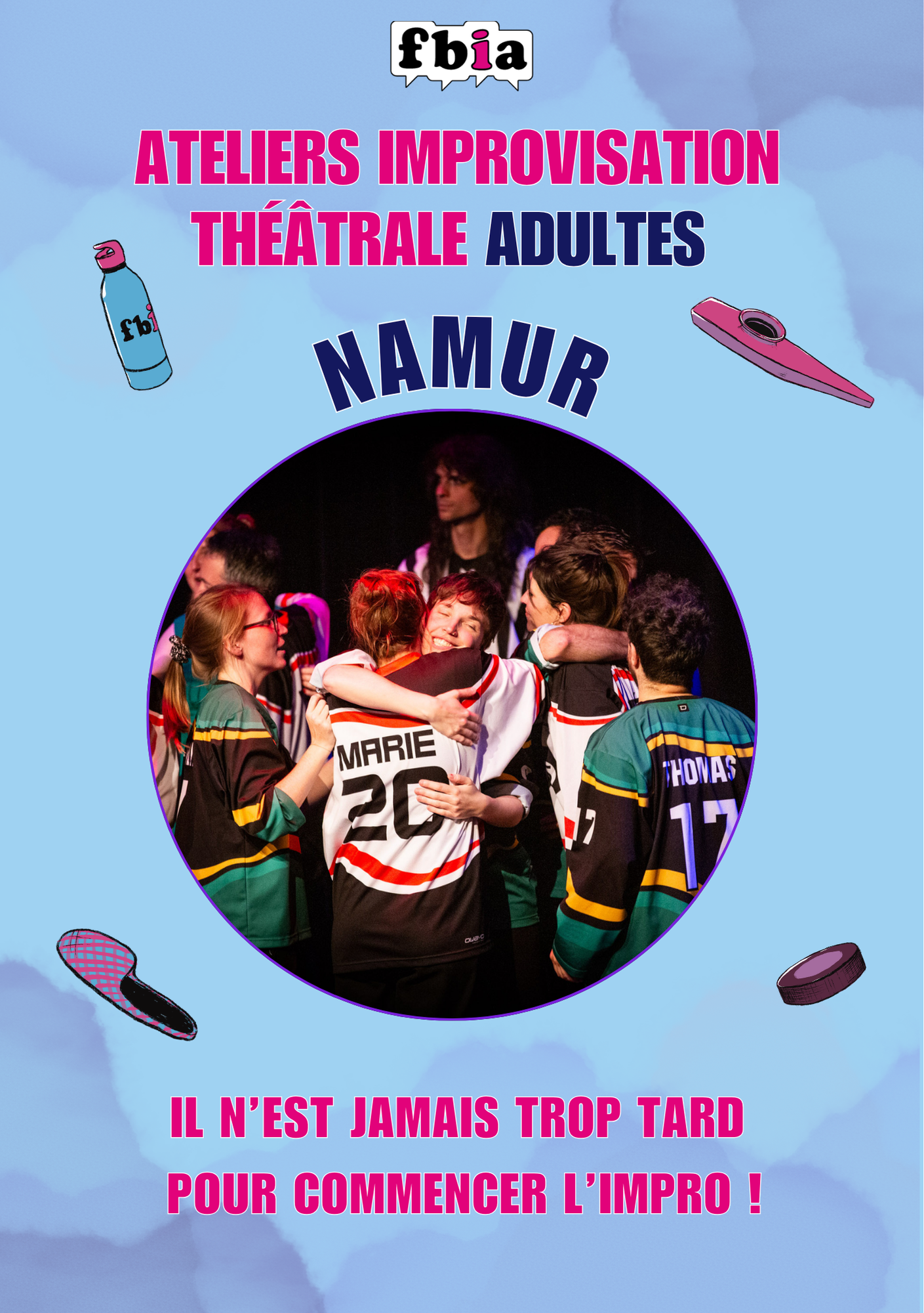 Ateliers d'initiation à l'improvisation - Namur
