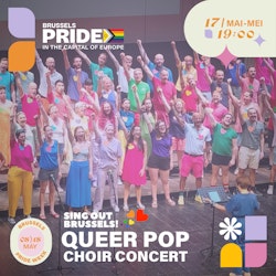 Queer pop choir Concert - Brussels Pride Week 2024