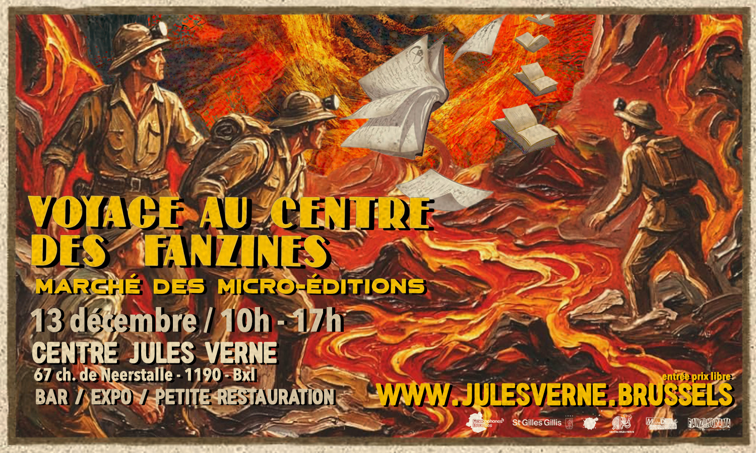 Voyage au centre des fanzines / Marché des micro-éditions
