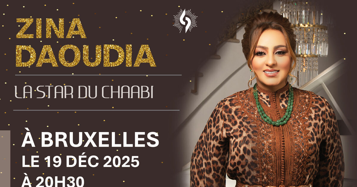 Zina Daoudia en concert à Bruxelles