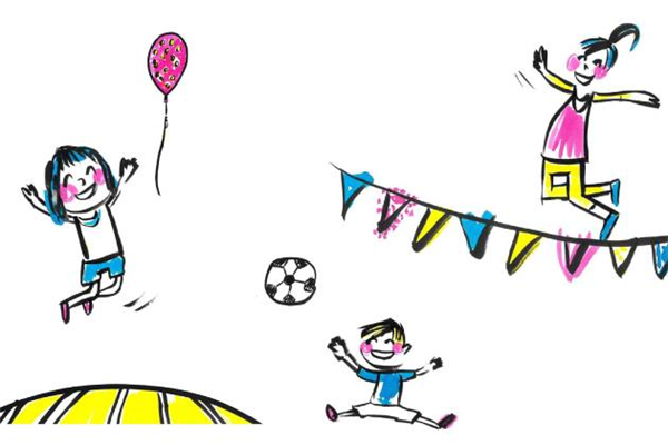 Sport -en spelweek voor kleuters