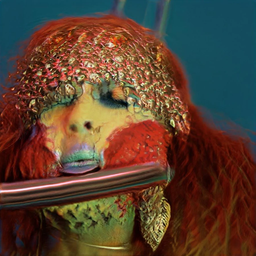 'Marianna Simnett, Blue Moon (video still), 2022. Courtesy the artist and Société, Berlin