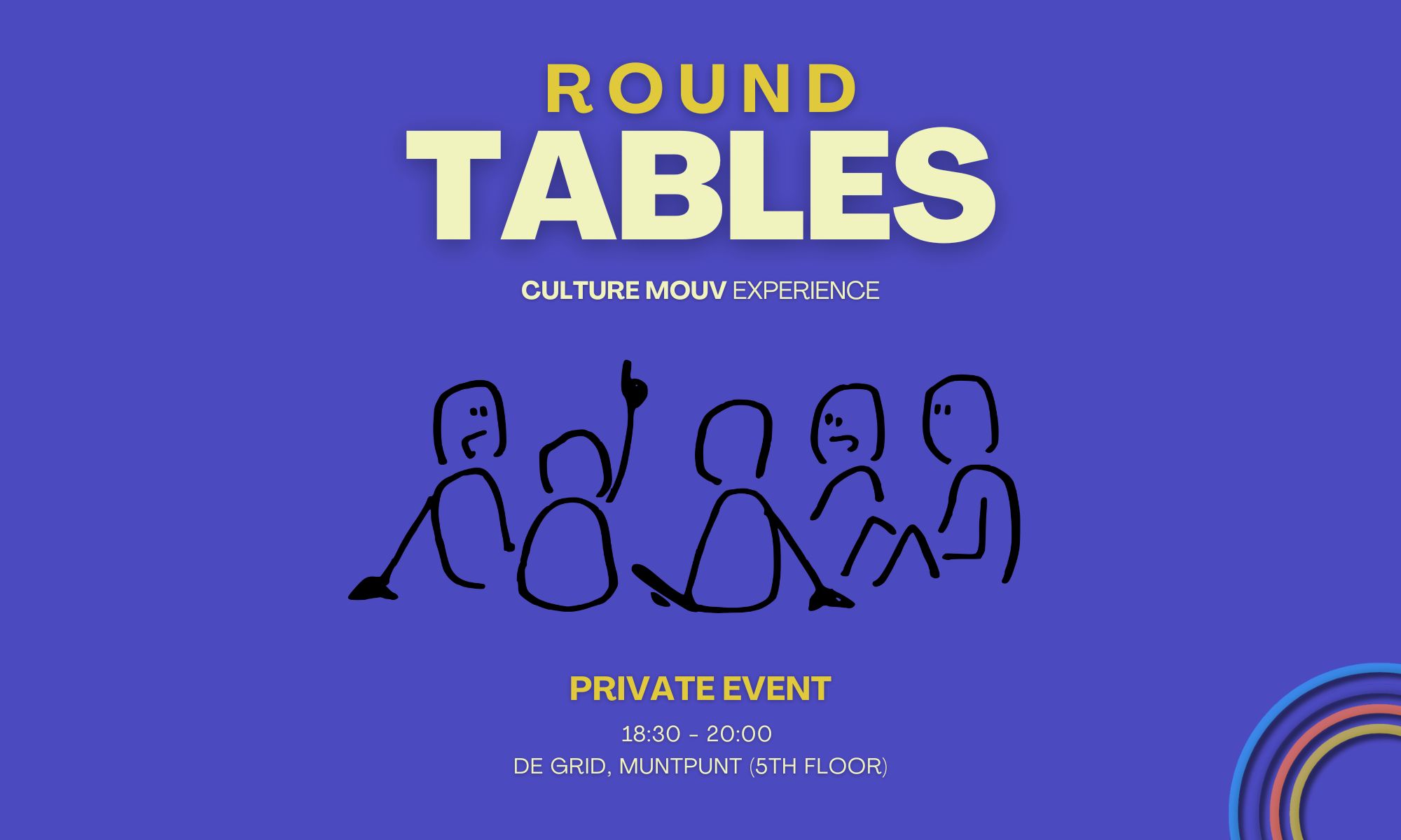 Culture Mouv Round Table — Muntpunt, De Grid +5