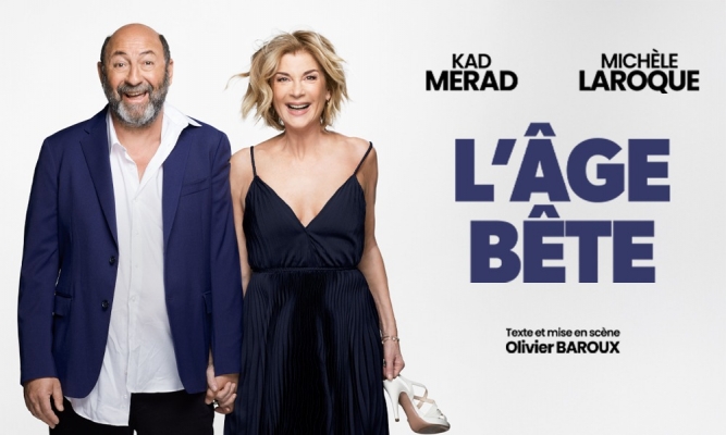 L'ÂGE BÊTE (avec Michèle Laroque et Kad Merad) — Cirque Royal