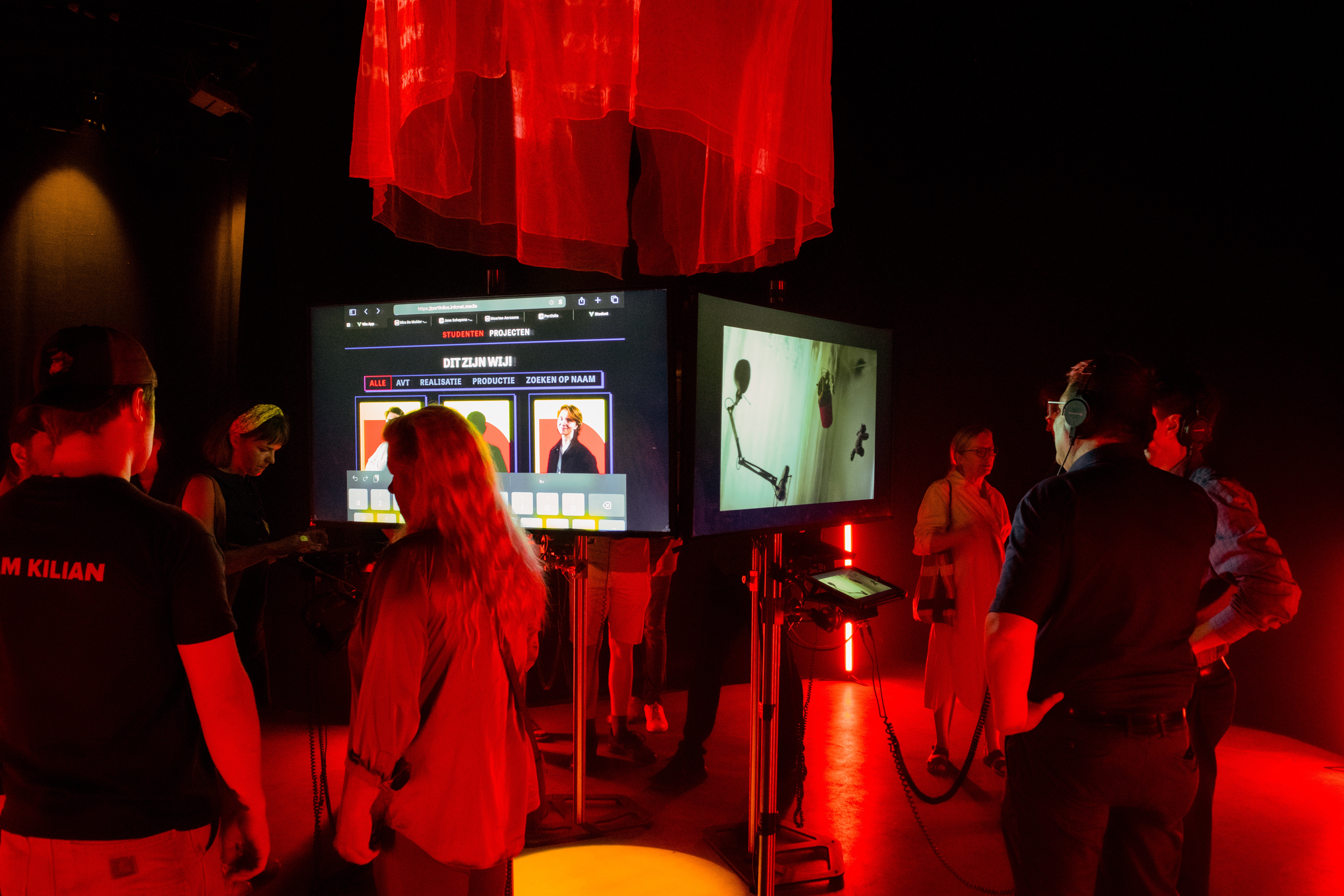 Infodag: Audiovisual Creations & Production Management - Lichting RITCS Portfolio Event