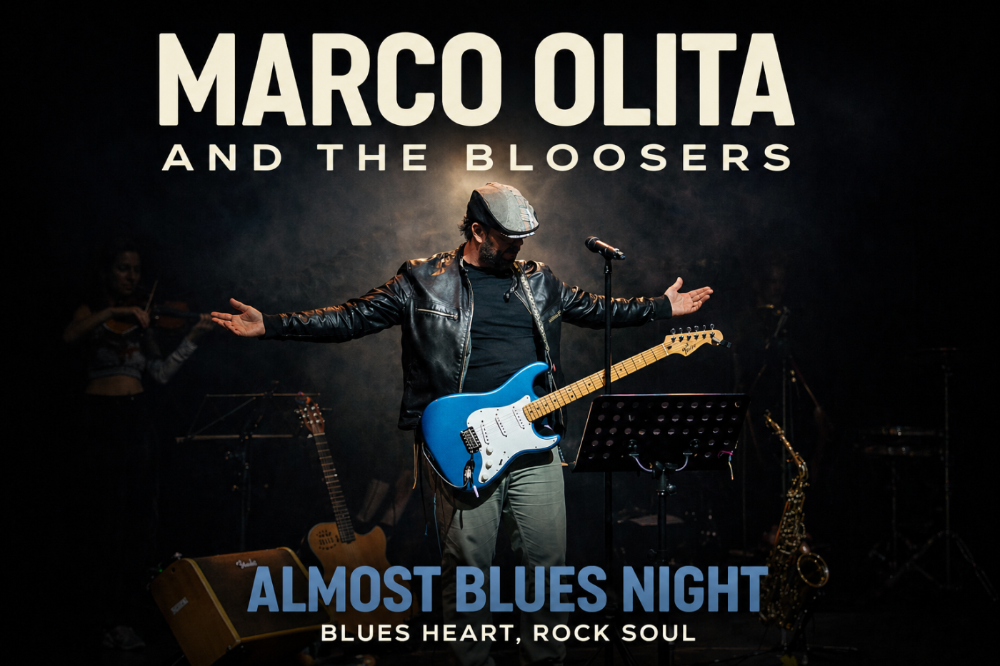 Marco Olita and The Bloosers - Almost Blues Night — The Music Village