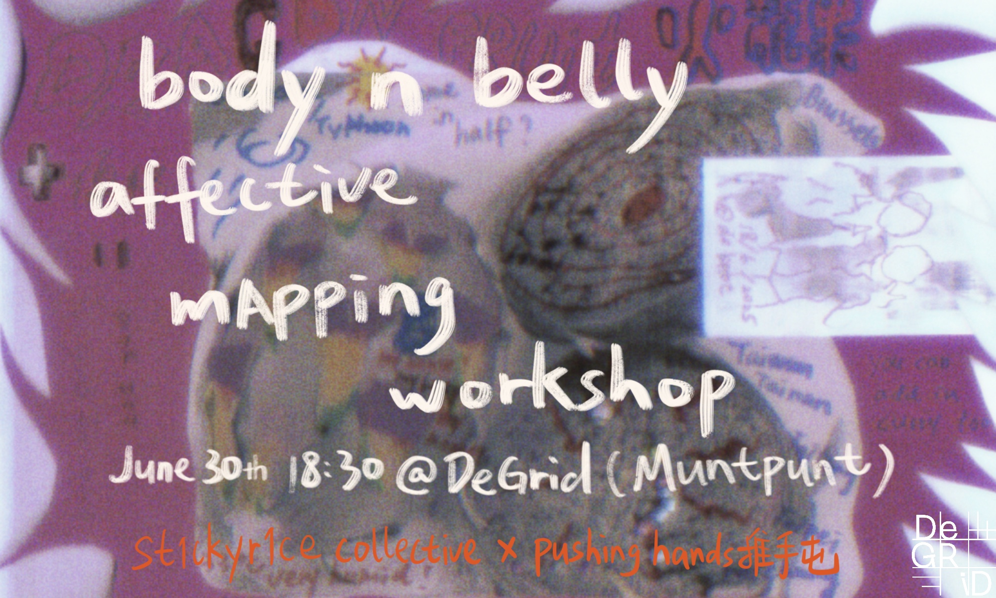 Mapping Workshop by Sticky Rice — Muntpunt, De Grid +5