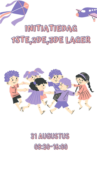Initiatiedag: 1ste,2de,3de lager — GC De Rinck
