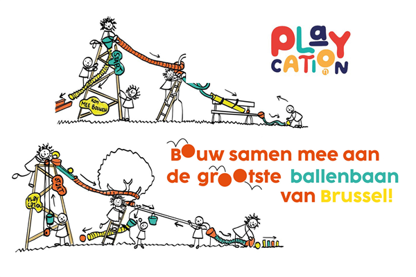 The largest marble run in Brussels