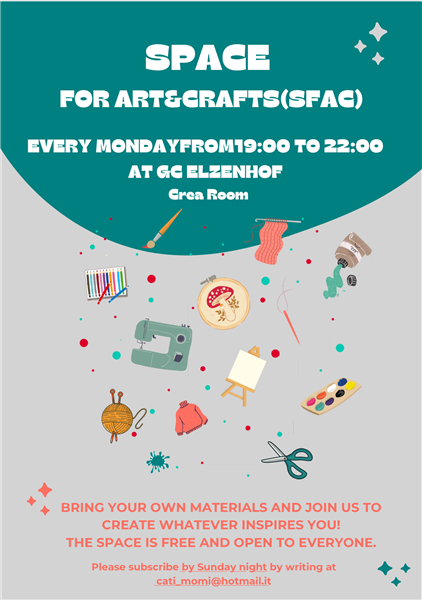 Space for Arts and Crafts