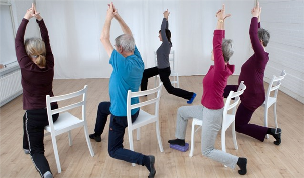 Chair yoga