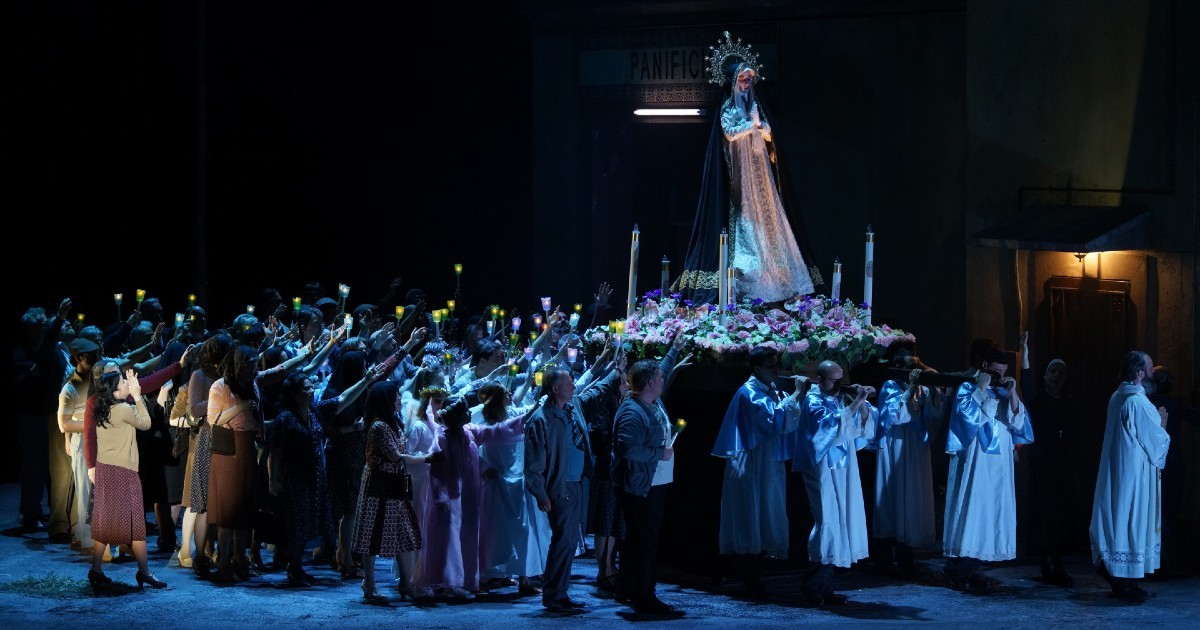 Pre-dress rehearsal Cavalleria rusticana & Pagliacci