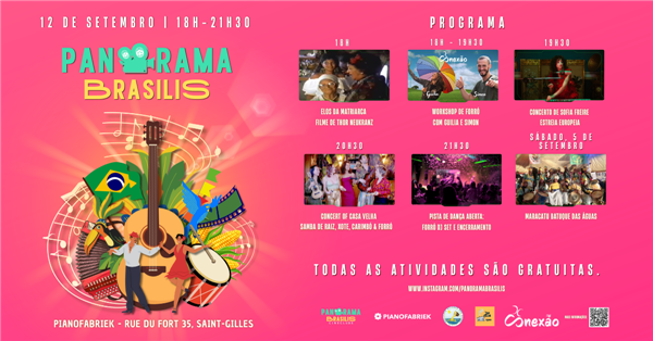 Bora Pianofabriek × Cineclube Panorama Brasilis