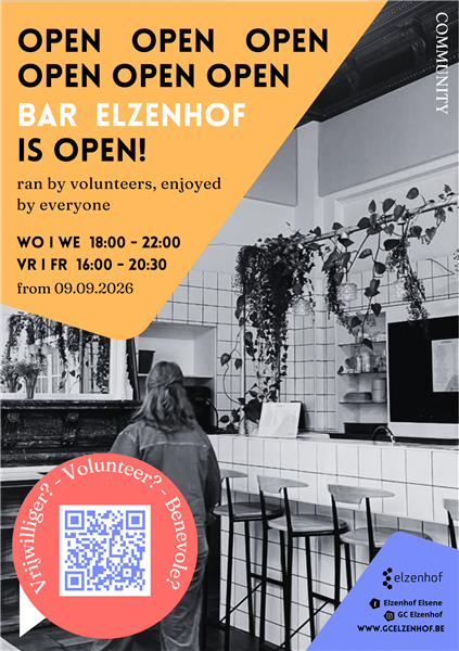 Bar Elzenhof open