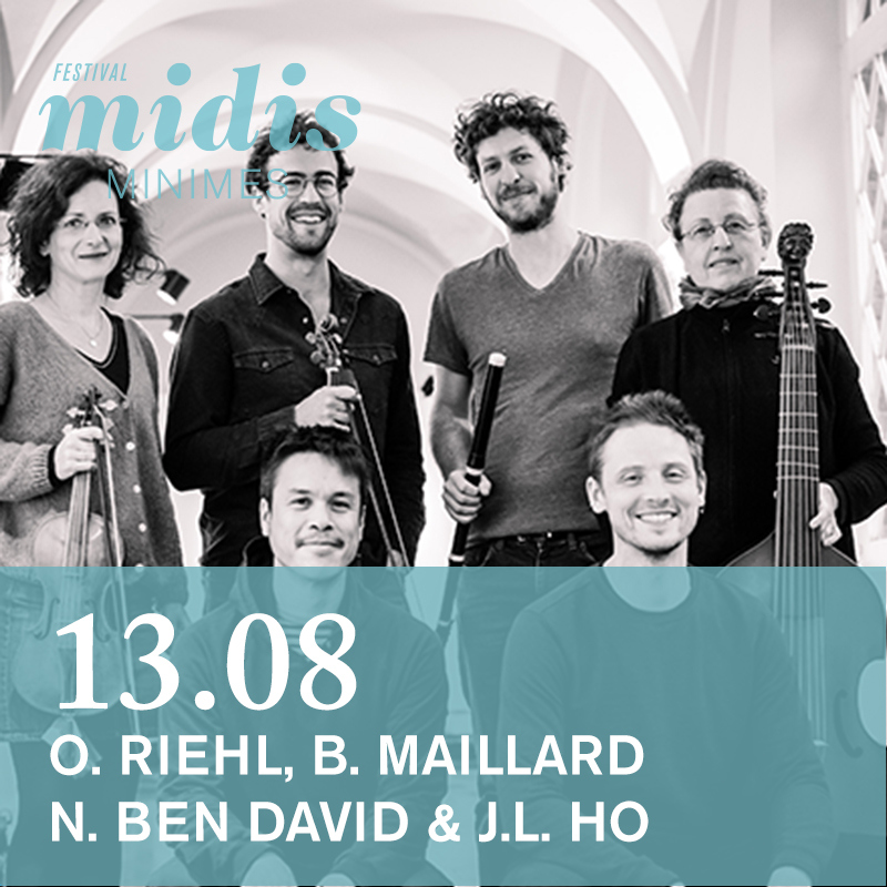Olivier Riehl, Bérangère Maillard, Nina Ben David & Jean-Luc Ho