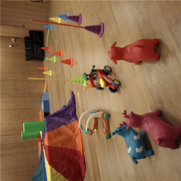 Baboes-Jump! Turnles voor kleuters