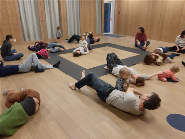 1-2-3 OK! Atelier: ouder-kind yoga en speelruimte
