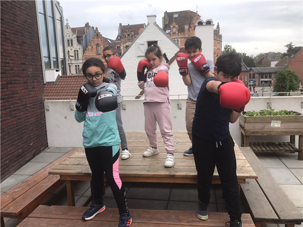 boxe pour enfants