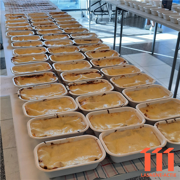Lasagna campaign to the benefit of 11.11.11
