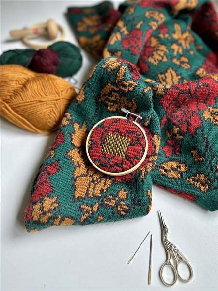 Visible mending with Kaat Winters