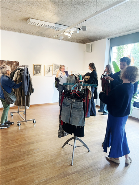 Troc de vêtements au Ten Weyngaert