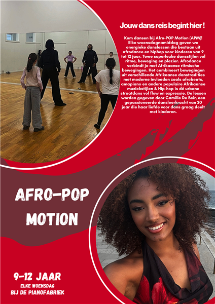 Danse Afro-Pop 9-12 ans