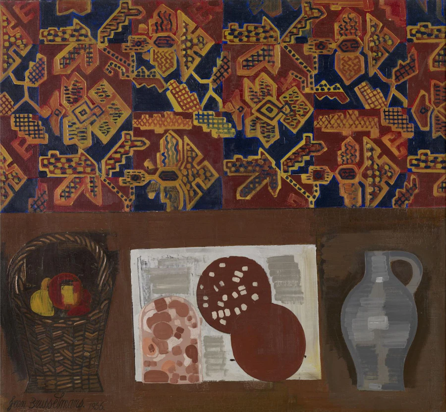 Still Life with Slices of Smoked Sausage, 1936, oil on canvas, Royal Museum of Fine Arts Antwerp - Flemish Community © photo: Hugo Maertens
