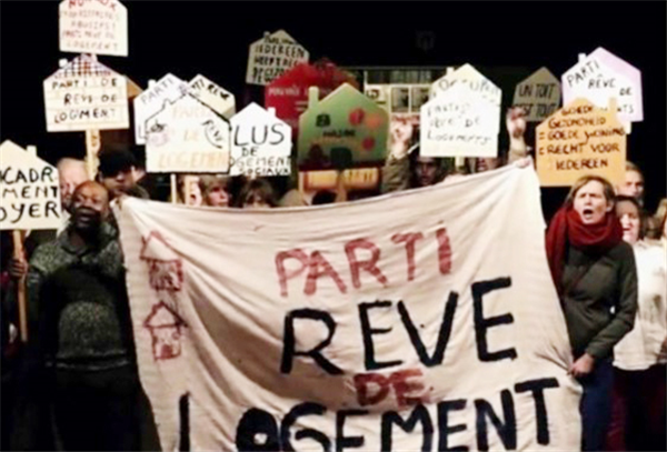 Film: Partij Iedereen Onderdak / Parti du rêve de logement