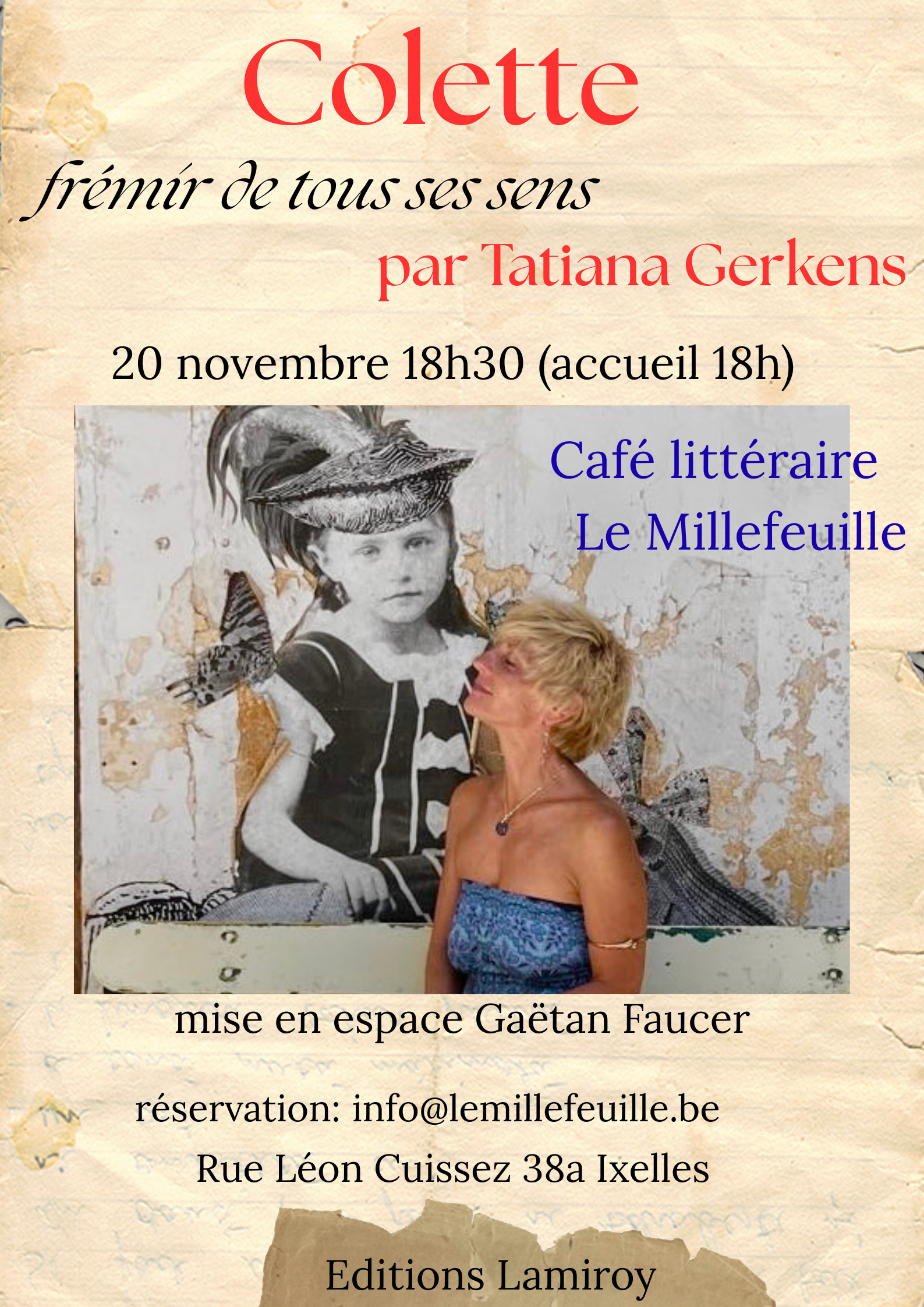 Colette, frémir de tous ses sens par Tatiana Gerkens