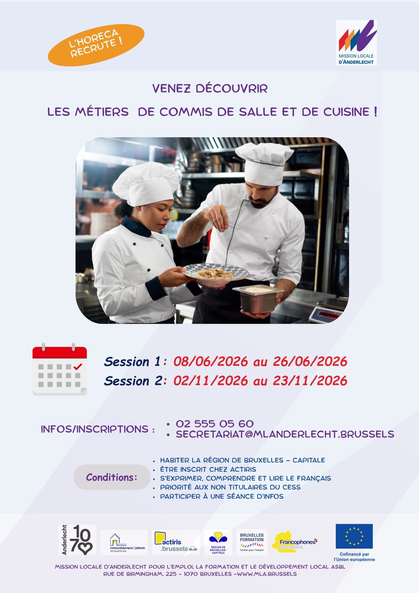 Job discovery / Dining room assistant and kitchen assistant