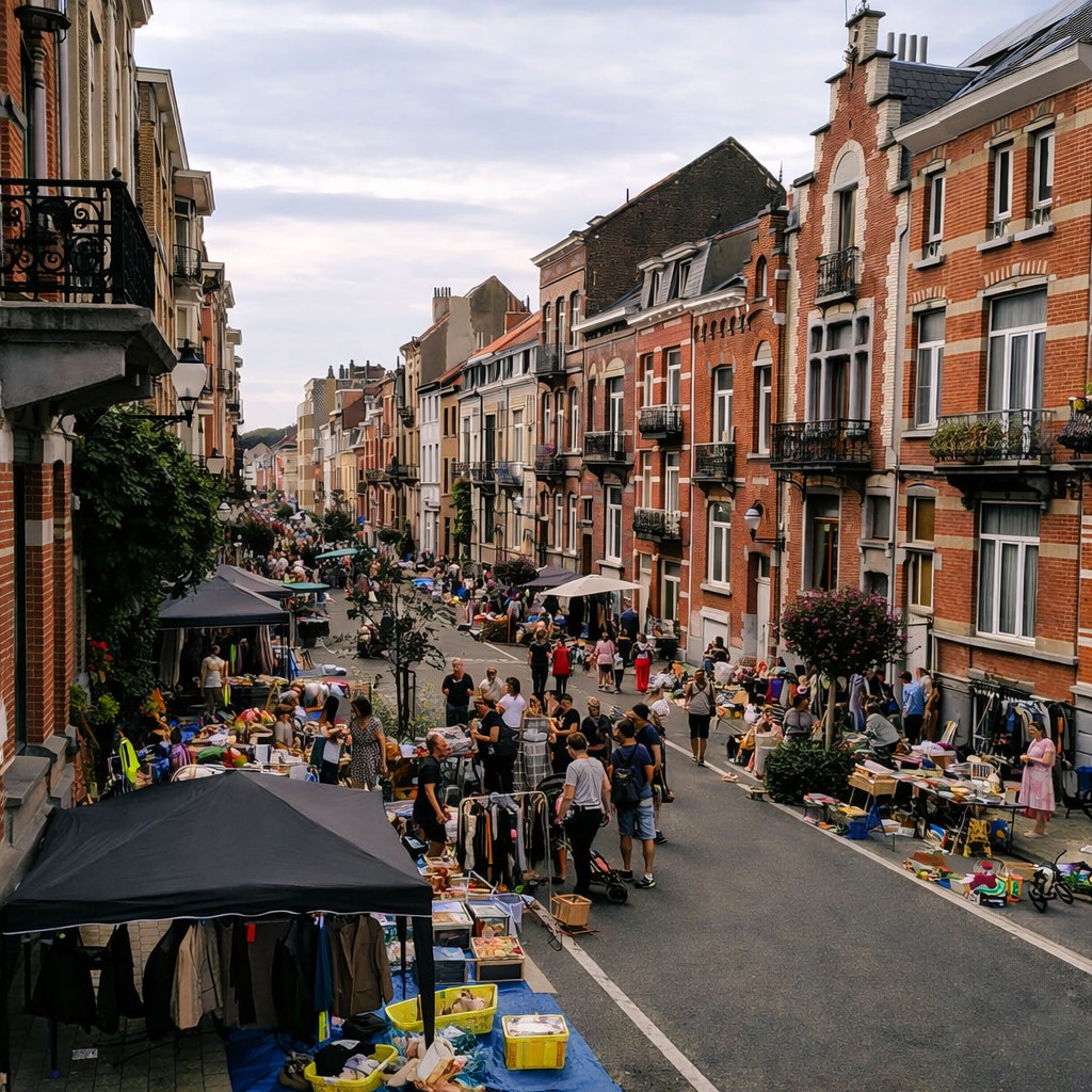 24e! Brocante – Rue Vanderborght, Jette/Koekelberg — Rue Vanderborght