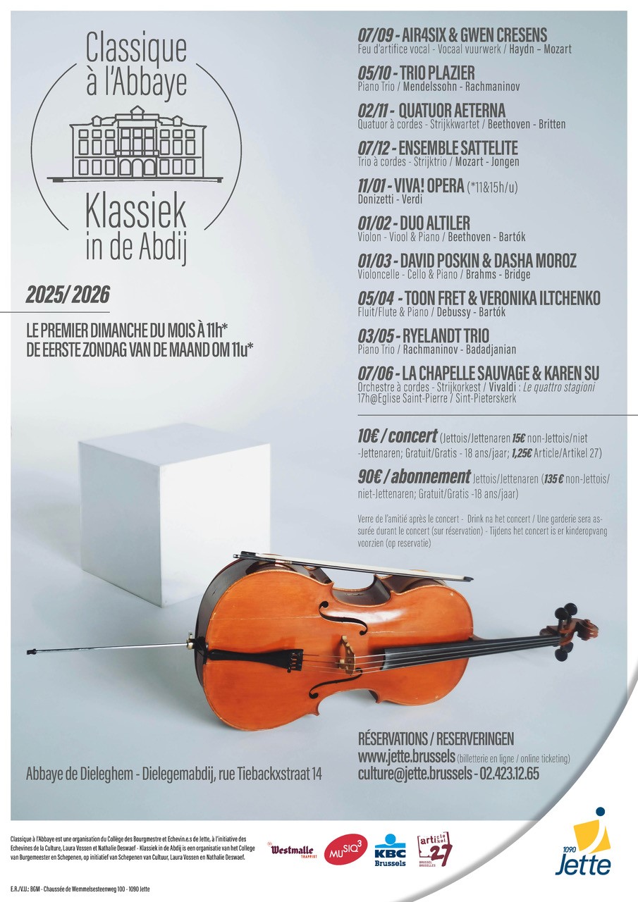 Classique à l'Abbaye : Toon Fret & Veronika Iltchenko