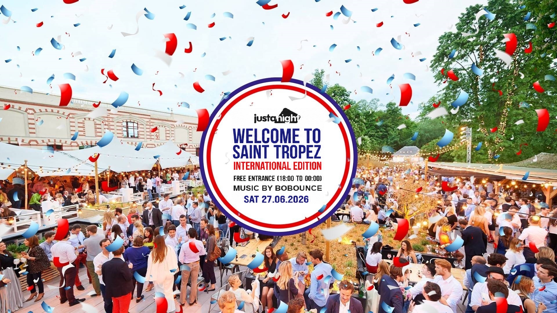 Welcome to Saint-Tropez / International Party at La Terrasse O2 | Free Entrance — La Terrasse de l'Hippodrome
