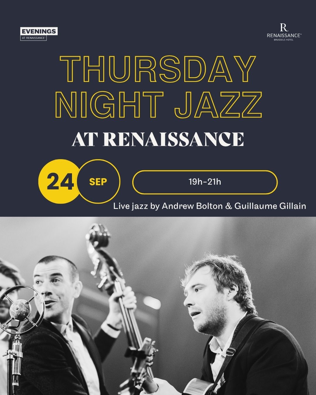 Thursday Night Jazz at Renaissance Brussels