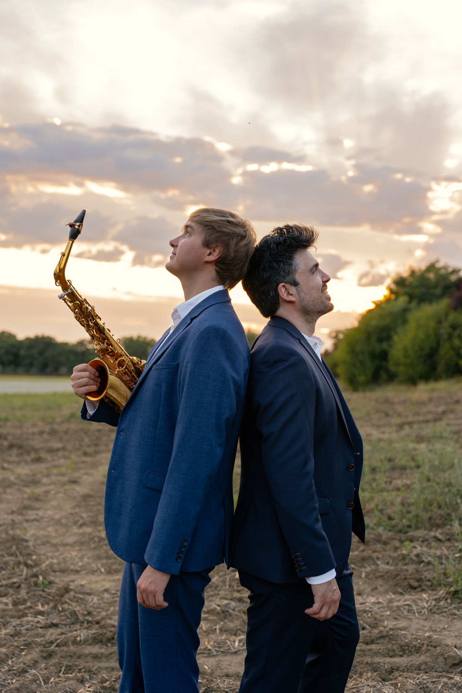Duo Delvaux–Lizos, saxophone et piano « Between the Lines »