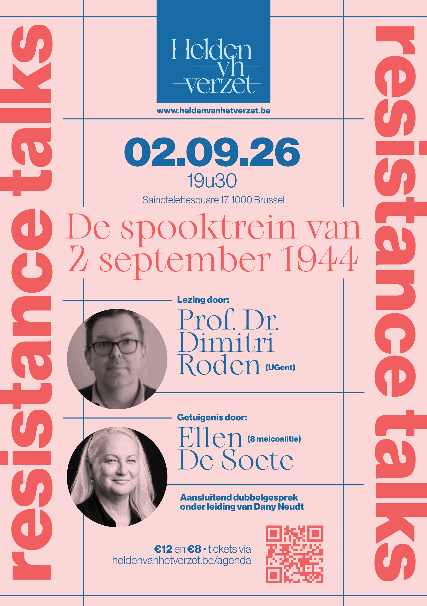 Resistance Talk #1 with Ellen De Soete and prof. dr. Dimitri Roden