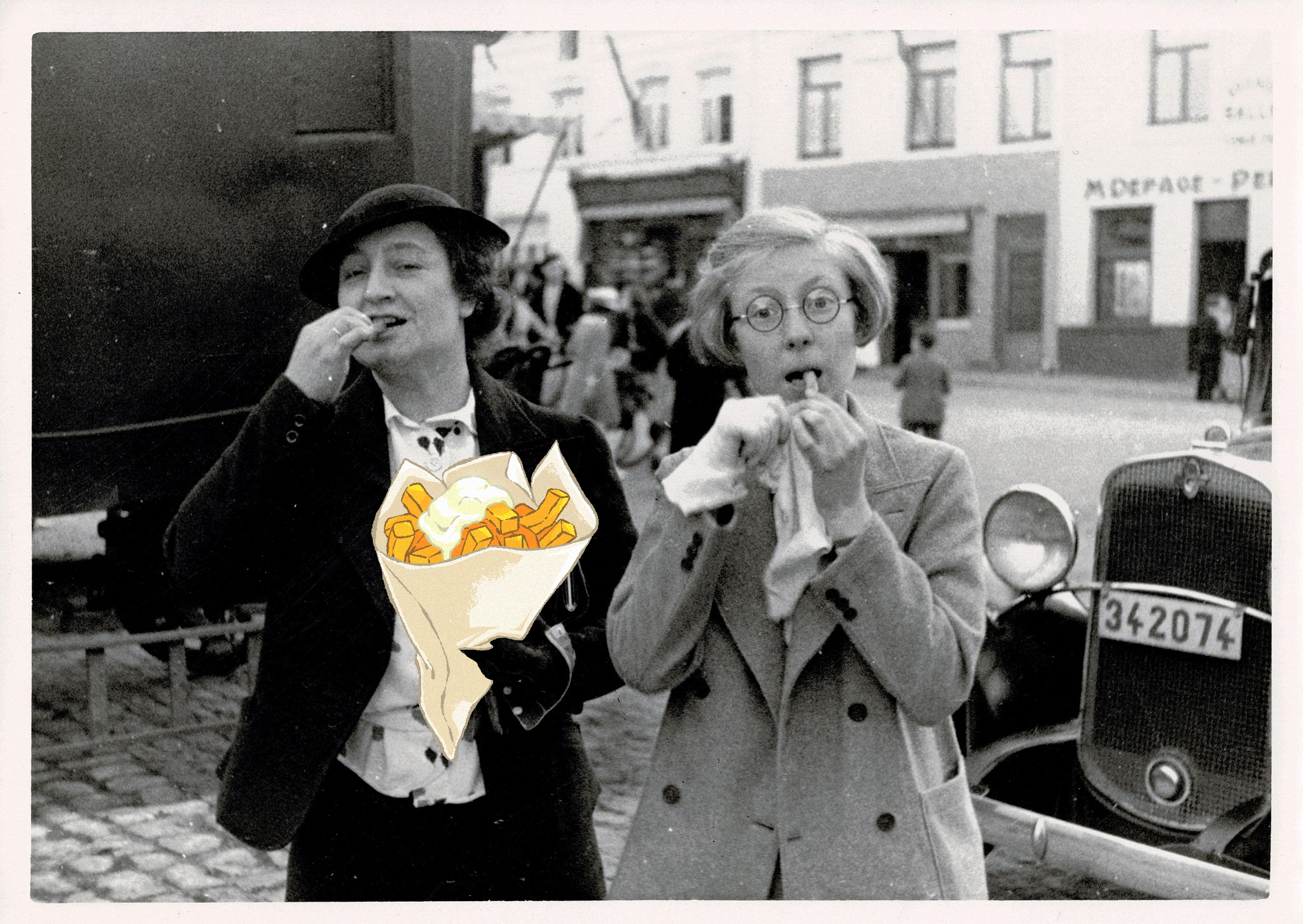 Gratis! Micro Frietmuseum Brussel + expo «Quotidiens singuliers» + cultfilm «Fritland»