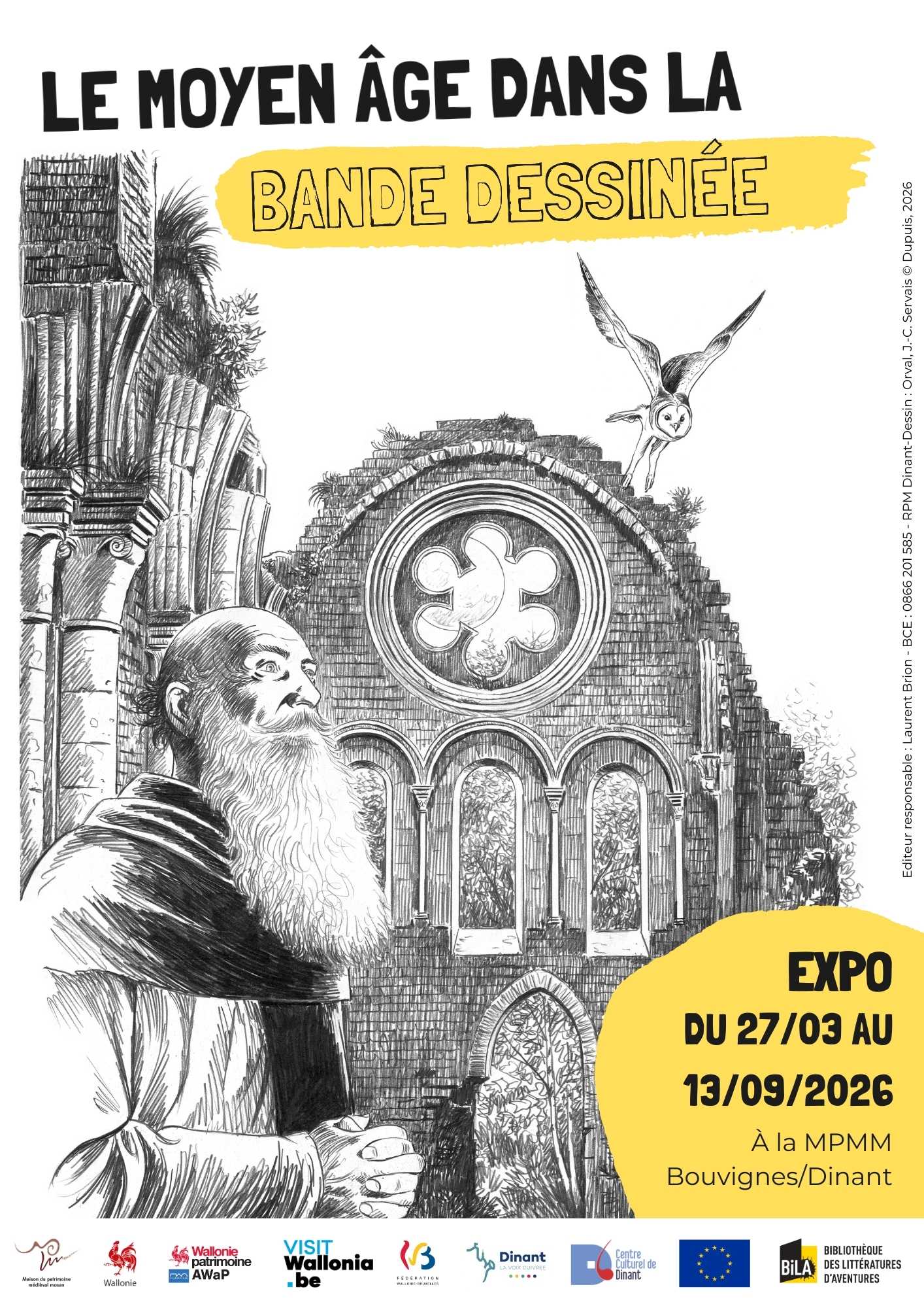 Exposition temporaire : "Le Moyen Âge dans la bande dessinée"